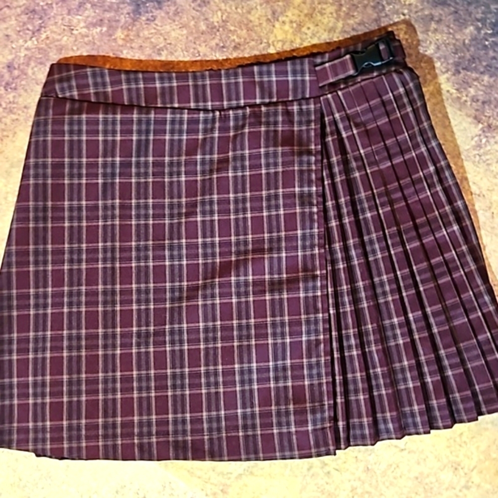Wild Fable | Plaid Schoolgirl Pleated Skirt